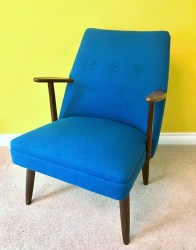 Danish teak arm chair